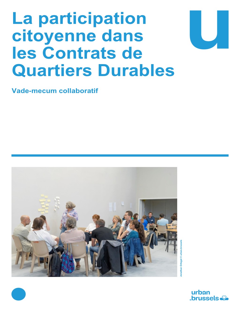 Vademecum collaboratif de la participation citoyenne dans les Contrats de quartiers durables, Urban.brussels, 2024