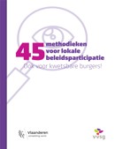 Méthodes de participation à la politique locale, VVSG, 2019