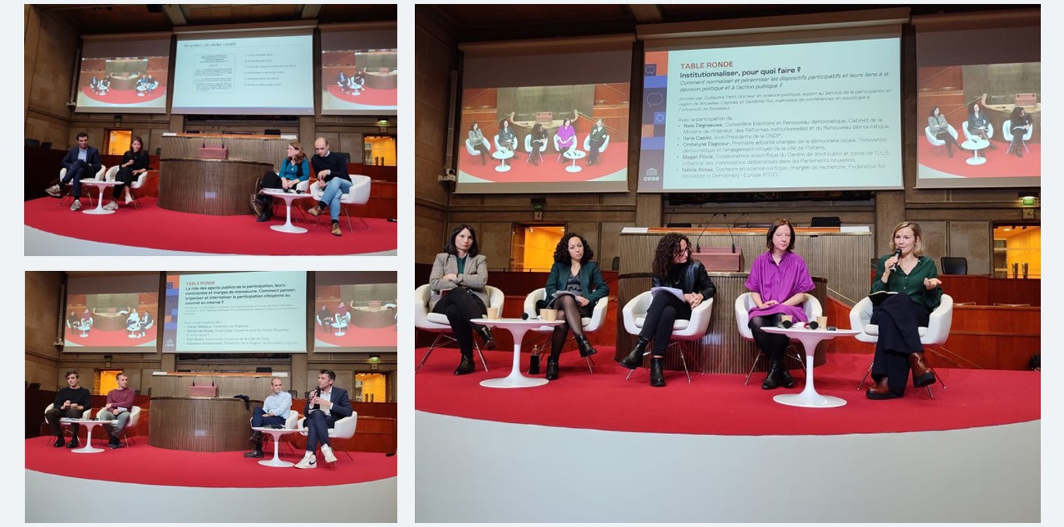 Aperçu de la journée d’étude « La Belgique, un laboratoire pour la démocratie délibérative ?»