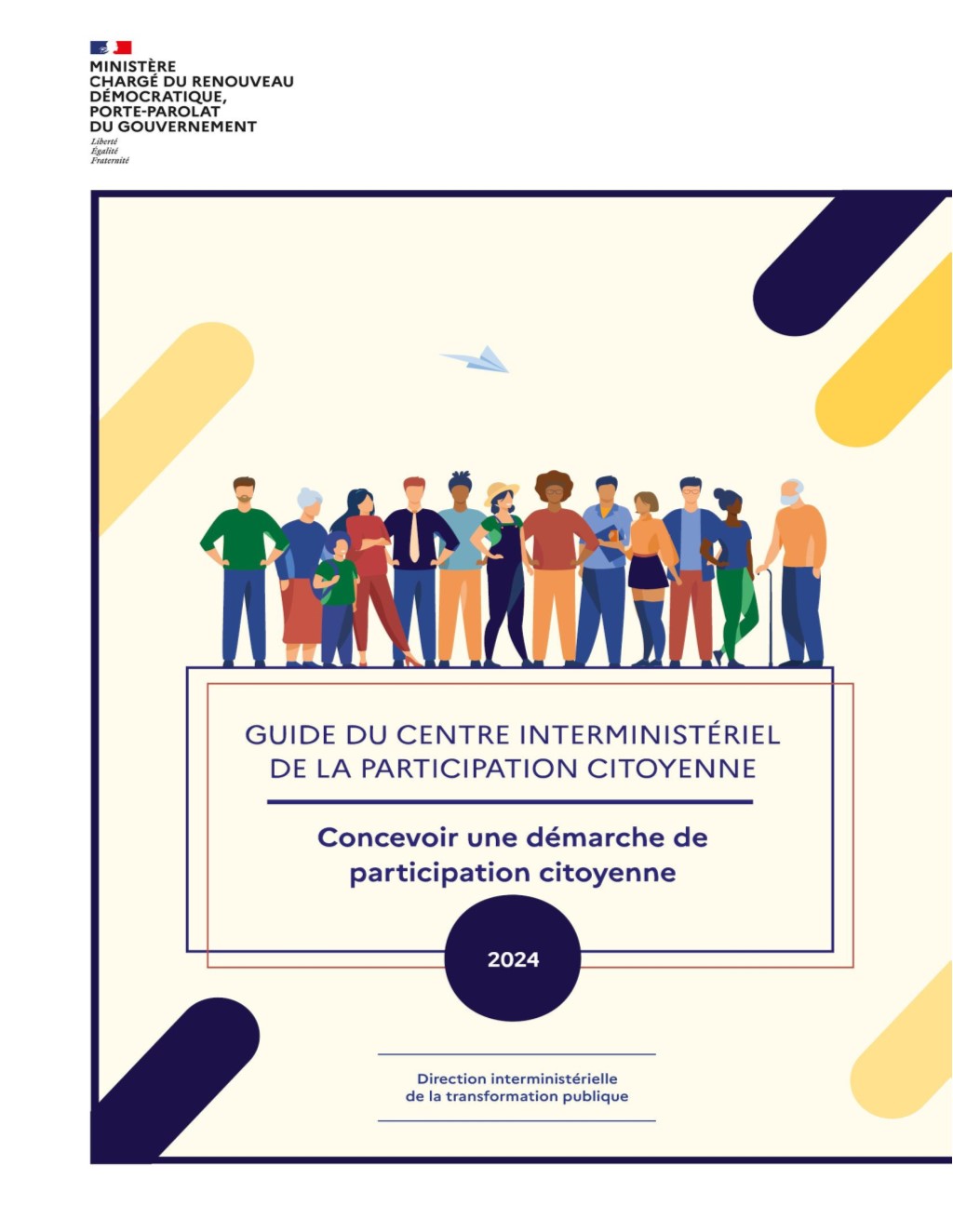 Concevoir une démarche de participation citoyenne, CIPC/DITP, 2024 